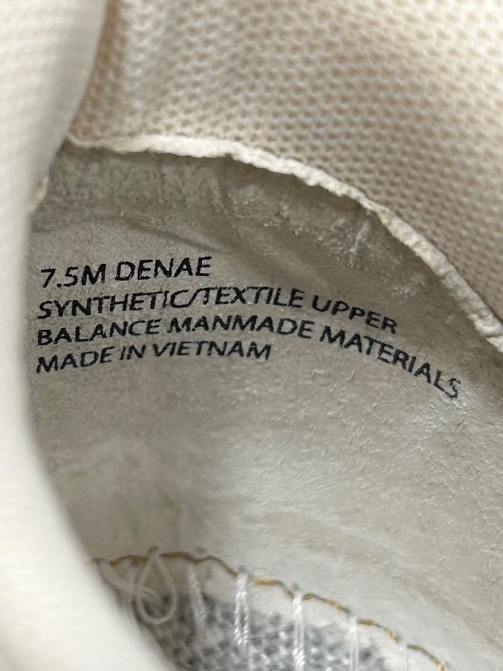 Dolce Vita Denae White Knit Platform Sneakers Size 7.5 - Picture 9 of 12